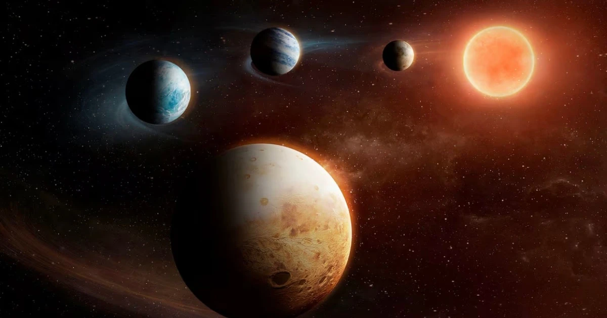 Các nhà thiên văn học bối rối với hệ hành tinh ‘lộn trong ra ngoài’