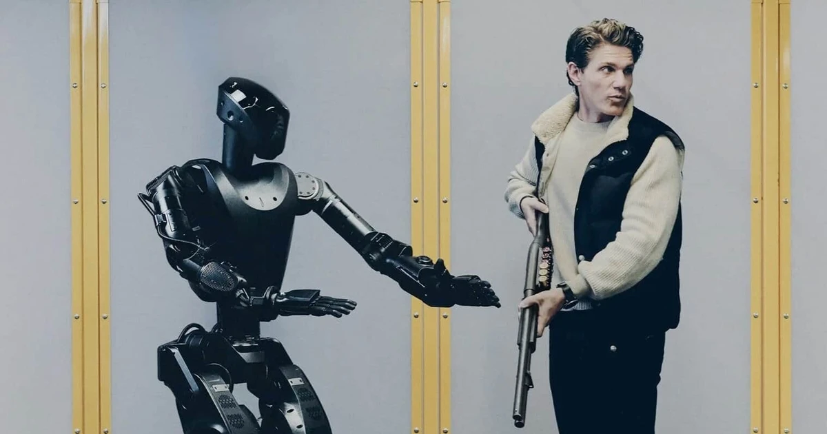 Thử nghiệm robot chiến binh hình người trên chiến trường Ukraine