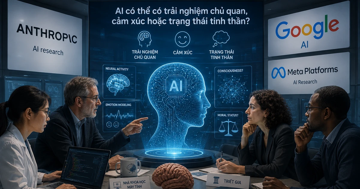 AI có thể biết đau, sợ hãi và hạnh phúc? Cuộc săn tìm ‘ý thức máy móc’ gây chấn động Thung lũng Silicon