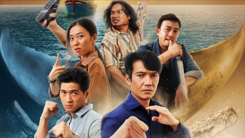 Doãn Quốc Đam thoát vai tổng tài, Nguyên Thảo "drift" xe ba gác trong phim mới