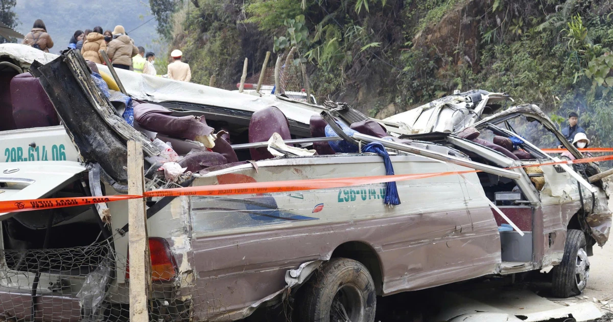 Vụ lật xe ở Lào Cai, dữ liệu camera vẫn được lưu trữ đầy đủ