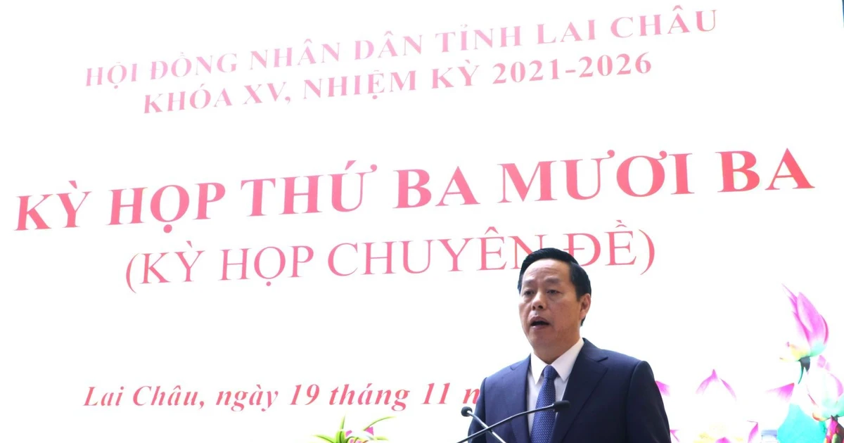 Ông Hà Quang Trung được bầu làm Chủ tịch UBND tỉnh Lai Châu