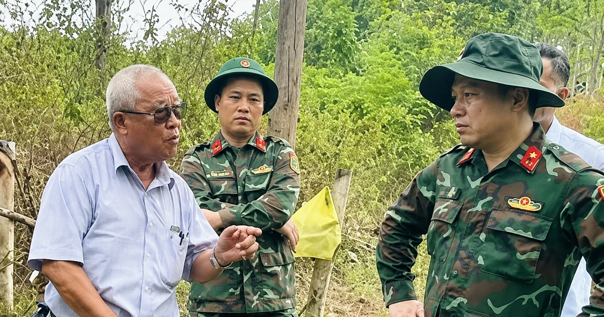 Đi tìm dấu tích mộ tập thể liệt sĩ sau trận đánh Cồn Tiên năm 1967
