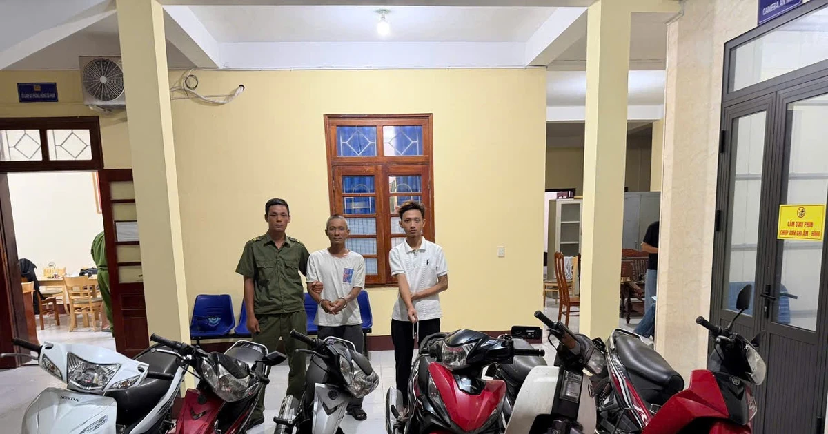 ‘Siêu trộm’ gây ra 23 vụ ‘nhẩy’ xe máy sa lưới