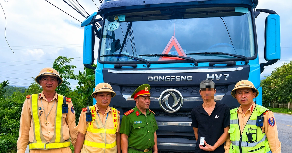 Bắt tài xế dương tính ma túy, giấu hơn 400 viên nghi ma túy trên cabin