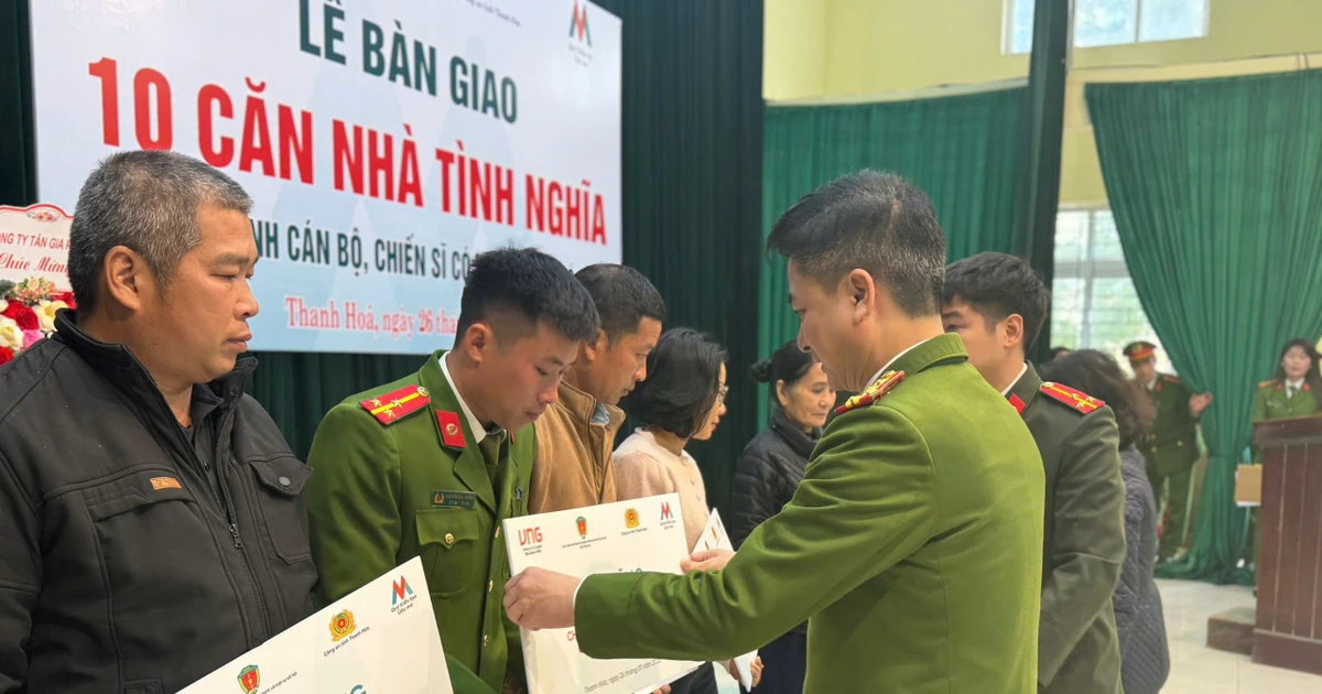 Cục Cảnh sát QLHC về TTXH phối hợp triển khai hoạt động an sinh xã hội tại tỉnh Thanh Hóa