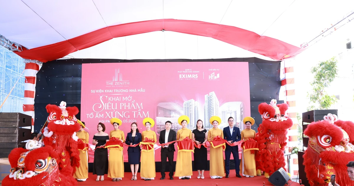 Hơn 300 khách hàng tham dự sự kiện Khai trương căn hộ mẫu The Zenith Hải Phòng