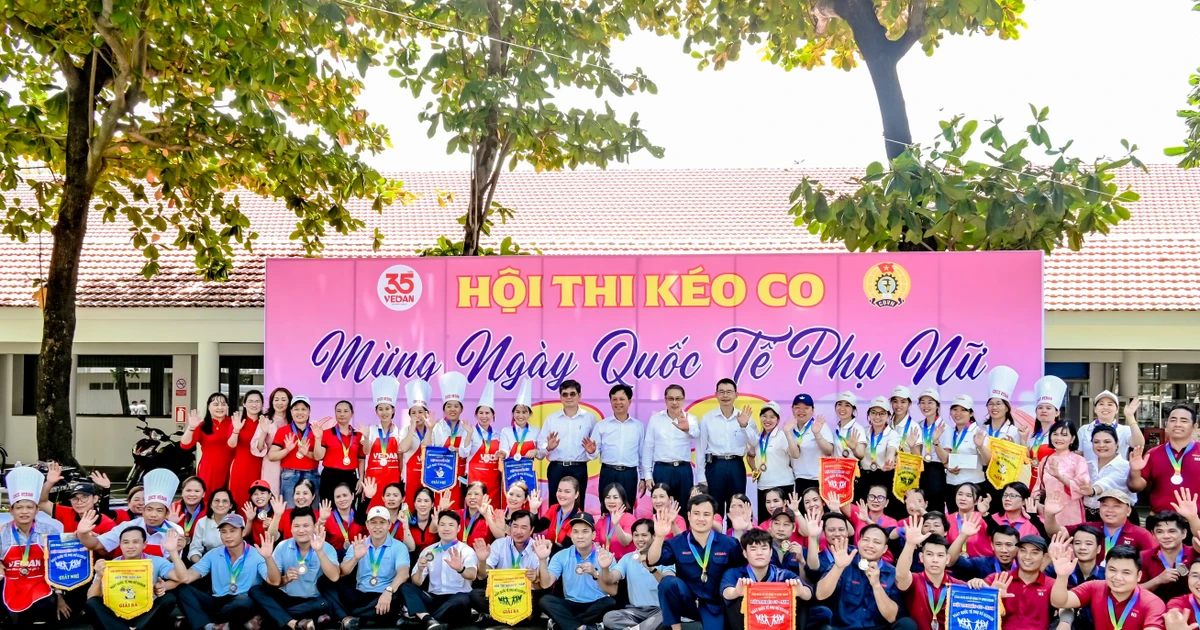 Sôi nổi các hoạt động gắn kết, chào mừng ngày 8/3 tại Vedan Việt Nam