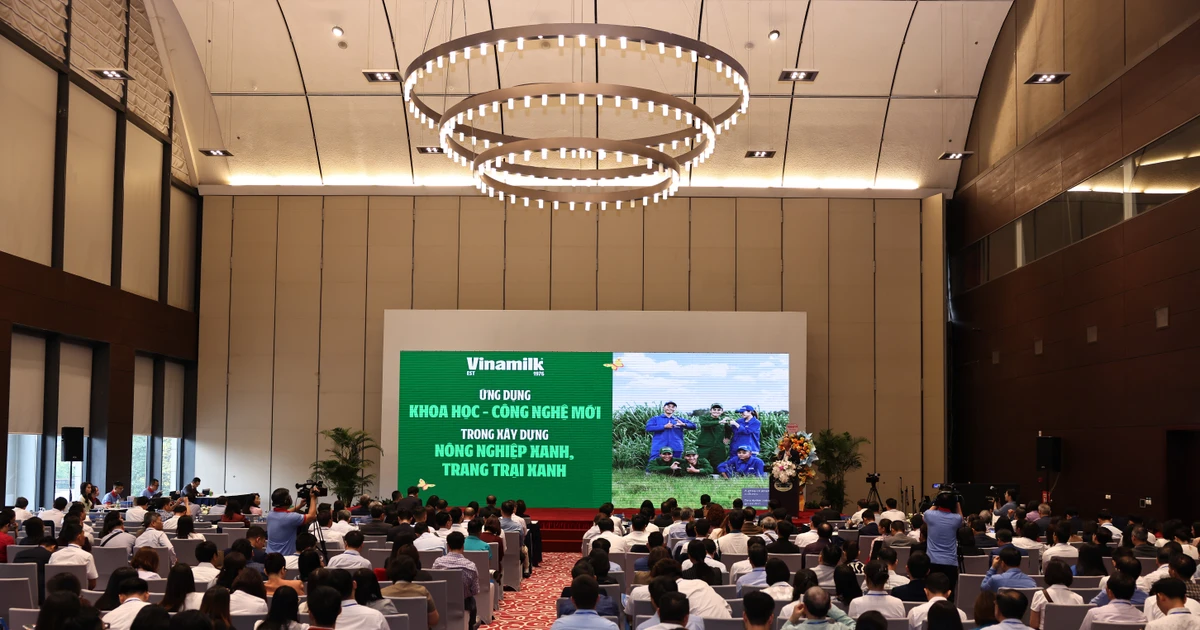 Vinamilk khẳng định vai trò tiên phong chuyển đổi xanh trong nông nghiệp tại hội nghị khoa học quốc gia