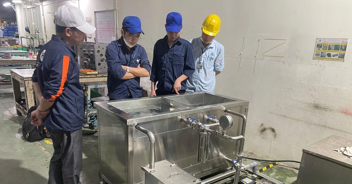 Máy rửa siêu âm công nghiệp Rama: 'Mắt xích' nâng chuẩn sản xuất cho doanh nghiệp FDI