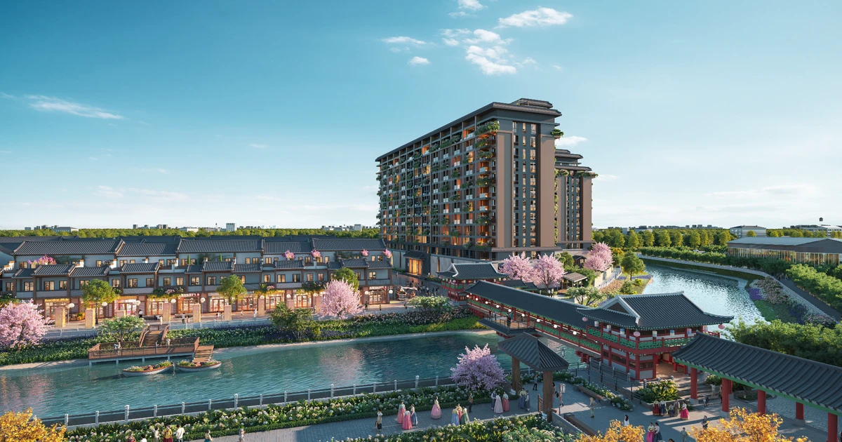 Từ nghỉ dưỡng đến phong cách sống: Dấu ấn Hàn Quốc tại tổ hợp khoáng nóng Hưng Yên