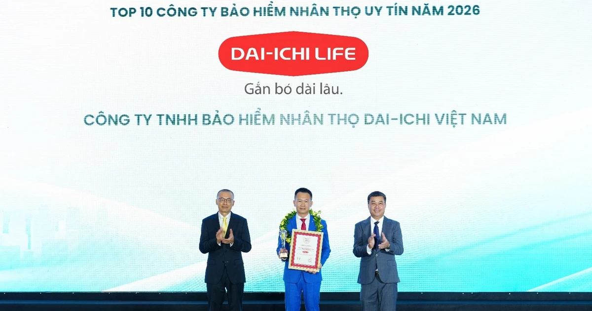 Dai-ichi Life Việt Nam tiếp tục đứng Top 3 công ty bảo hiểm nhân thọ uy tín