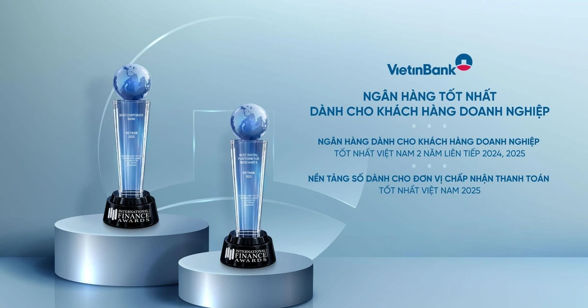 VietinBank ghi dấu ấn quốc tế với “cú đúp” giải thưởng ngân hàng doanh nghiệp