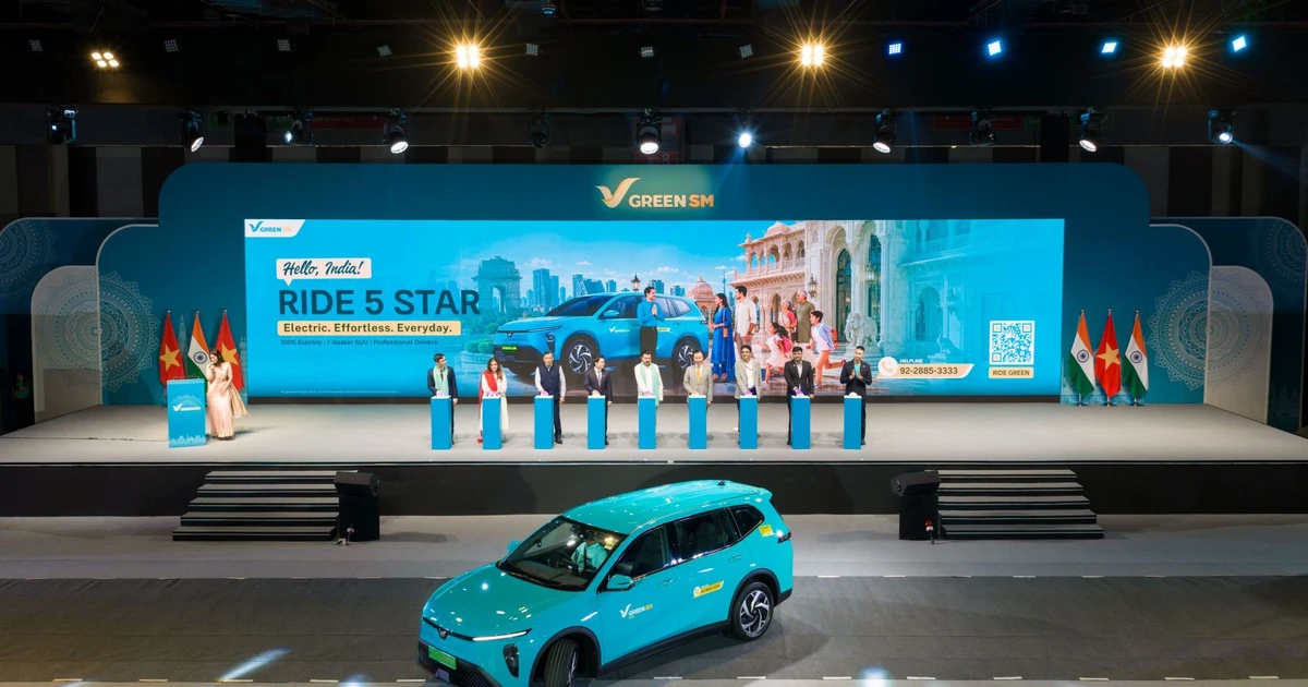 Green SM ra mắt dịch vụ taxi thuần điện Green SM Limo tại Ấn Độ