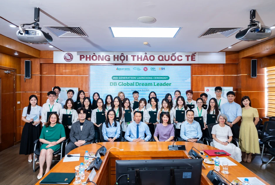 Lễ Khởi động Học bổng DB Global Dream Leader mùa 2 tại Trường Đại học Ngoại thương