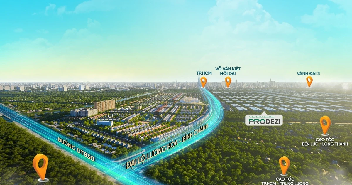 Đại lộ Lương Hòa - Bình Chánh thông xe: Trục hạ tầng chiến lược nâng vị thế bất động sản khu Tây