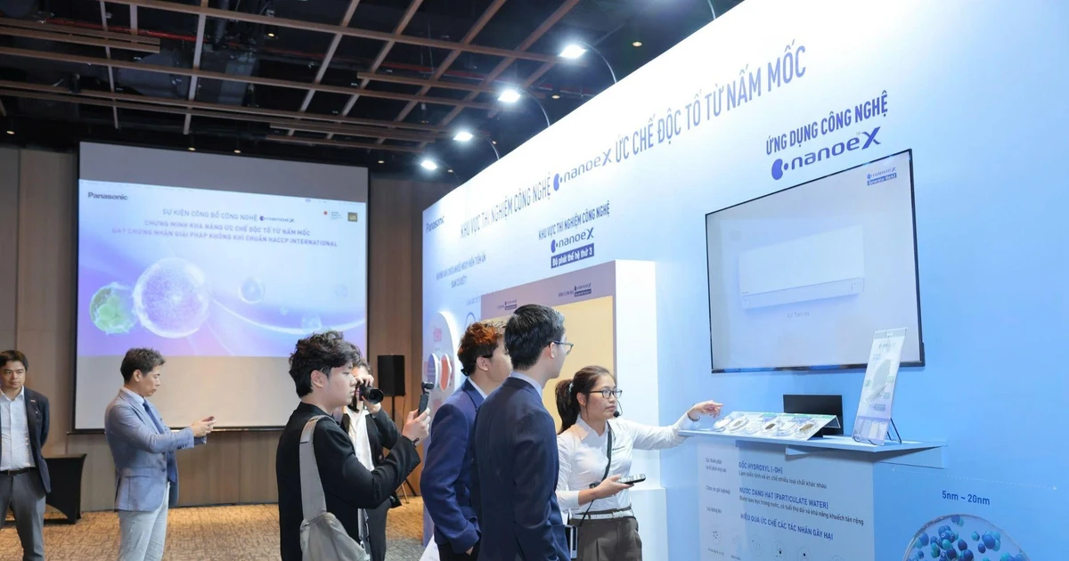 Panasonic công bố nghiên cứu đột phá về khả năng ức chế độc tố nấm mốc của công nghệ nanoe™ X thế hệ 3