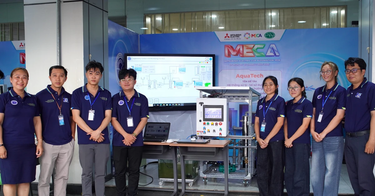 Sinh viên Đại học Trà Vinh đoạt Giải Ba toàn quốc với giải pháp xử lý nước tuần hoàn trong nuôi tôm