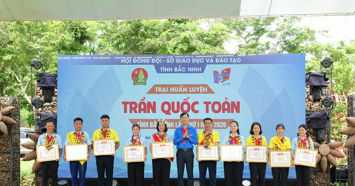160 thủ lĩnh Đội ở Bắc Ninh khép lại 5 ngày rèn ý chí, kỹ năng