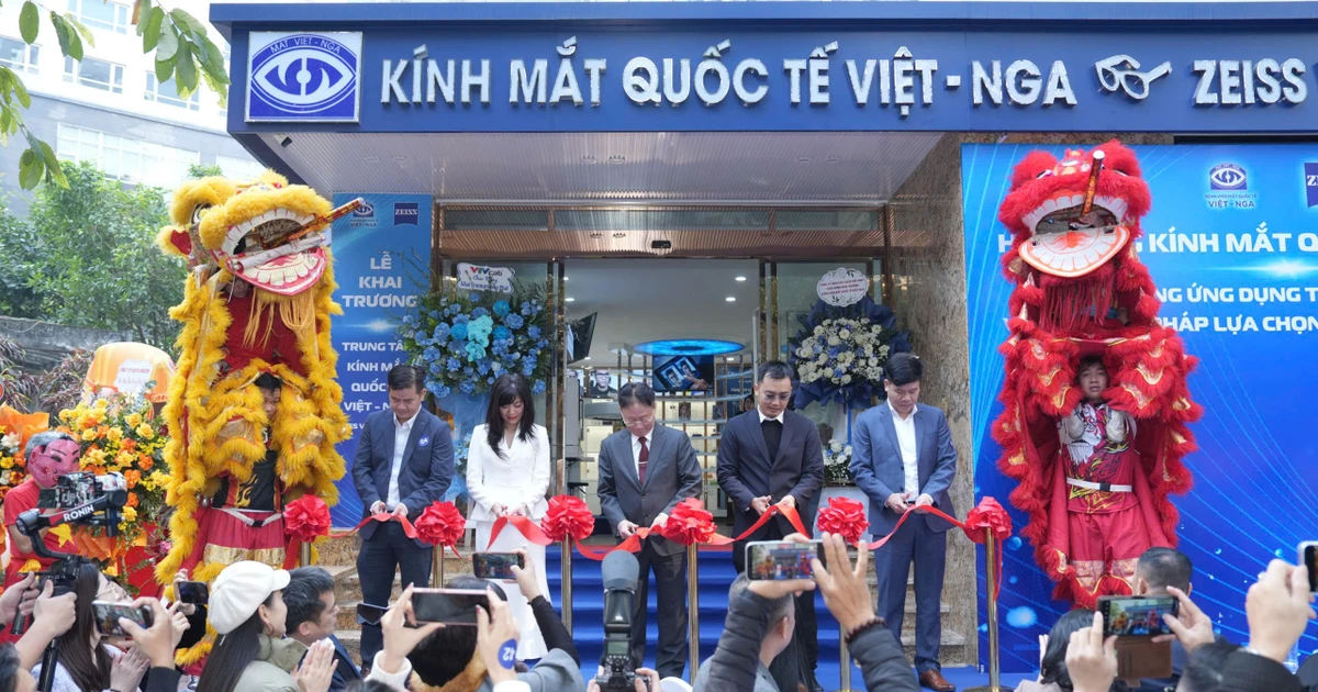 Khai trương Trung tâm kính mắt Quốc tế Việt - Nga x ZEISS Vision Expert tại Hà Nội