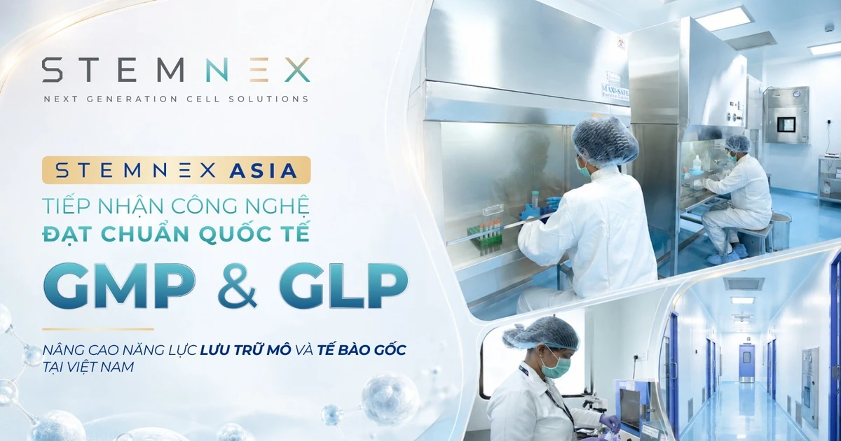 StemNex Asia tiếp nhận công nghệ lưu trữ tế bào gốc đạt chuẩn quốc tế GMP và GLP