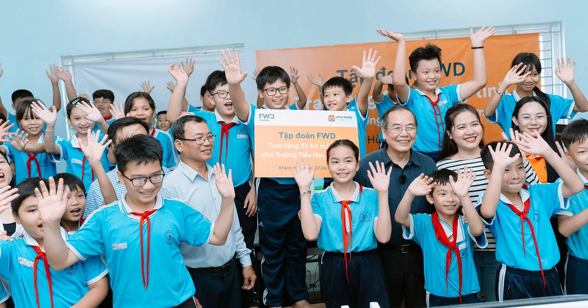 Tập đoàn FWD chung tay mở rộng cơ hội học tập cho gần 1.500 học sinh Khánh Hòa