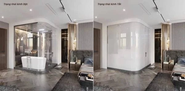 Kính điện đổi màu: Giải pháp vật liệu ưu việt cho không gian nhà ở hiện đại