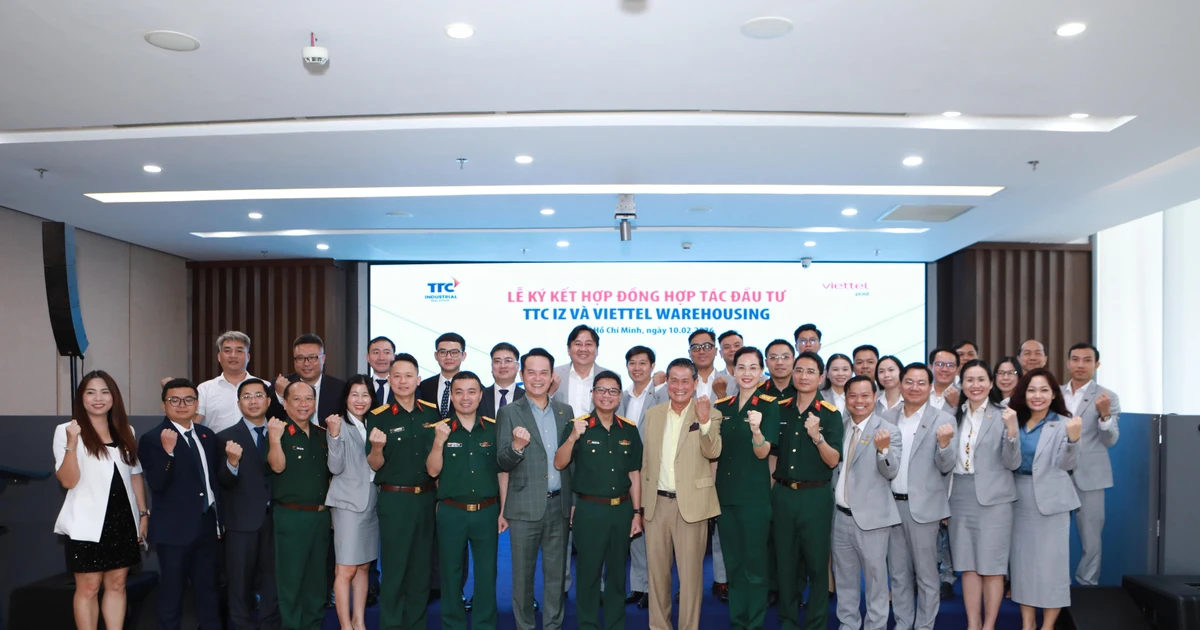 TTC IZ ký kết hợp đồng hợp tác đầu tư với Viettel Warehousing