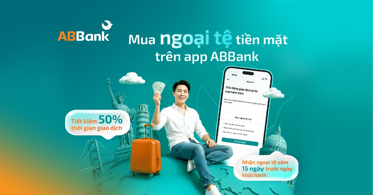 Mua USD đi du lịch: chỉ cần vào App ABBank
