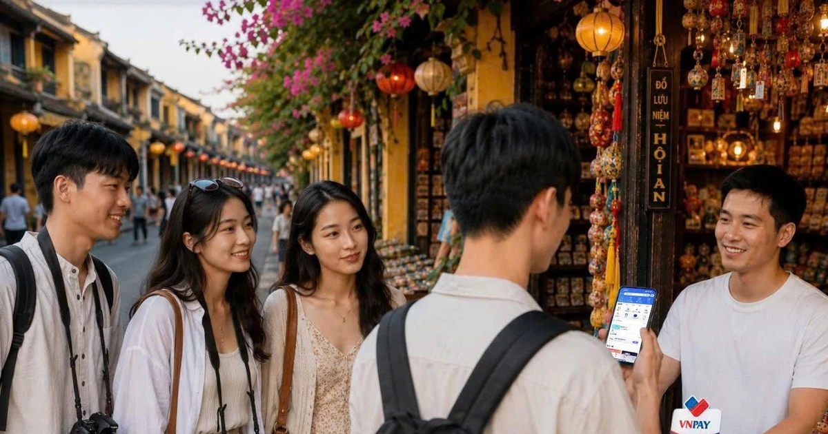 Du khách quốc tế đến Việt Nam không cần đổi tiền, quét VNPAY-QR thanh toán trực tiếp