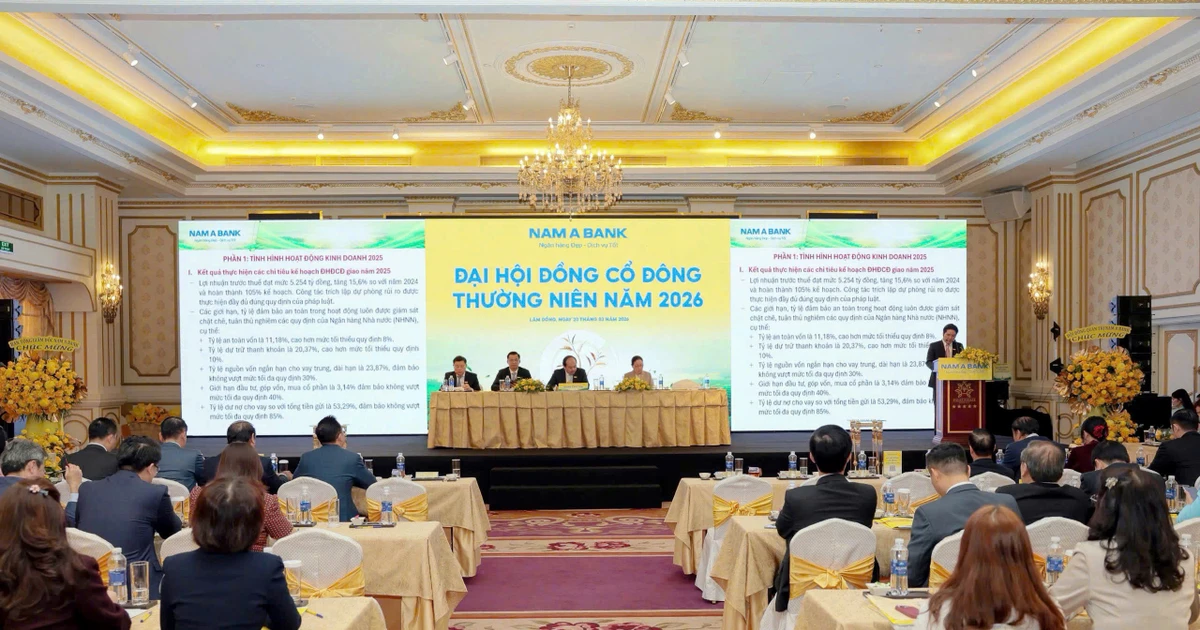 Nam A Bank tổ chức thành công ĐHĐCĐ 2026: Sẵn sàng cho kỷ nguyên tăng trưởng mới