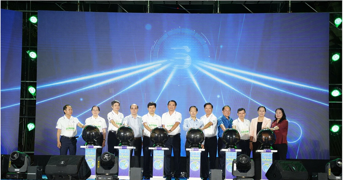 EVNSPC tổ chức Lễ hưởng ứng hưởng ứng Chiến dịch Giờ Trái đất 2026