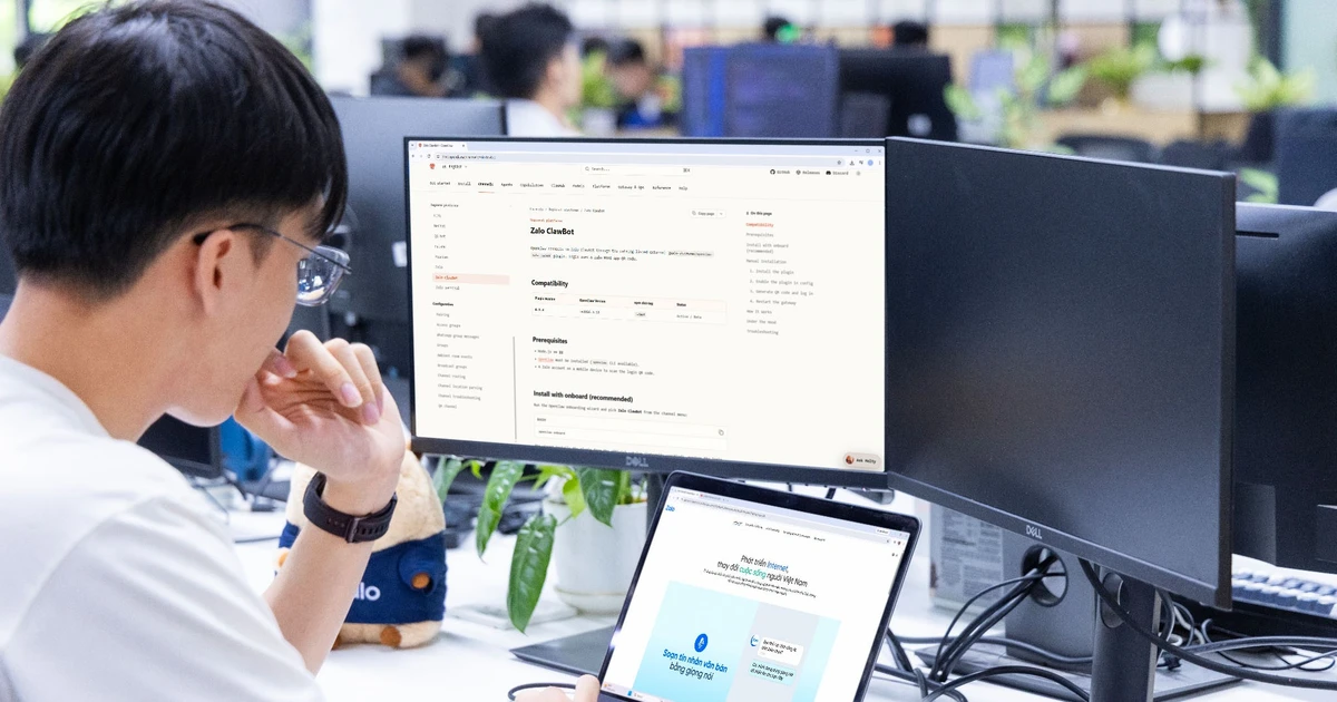 Zalo cập nhật phương thức kết nối đến OpenClaw, đơn giản hóa trải nghiệm với Agentic AI