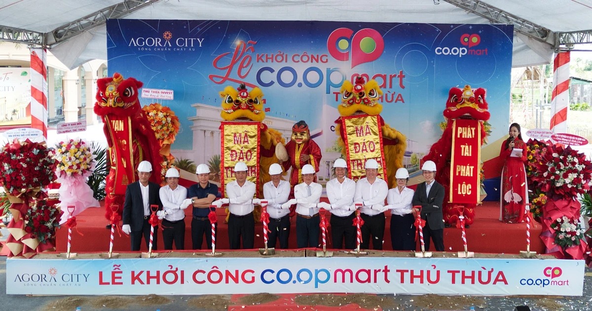 Khởi công Co.opmart tại Khu đô thị Agora City