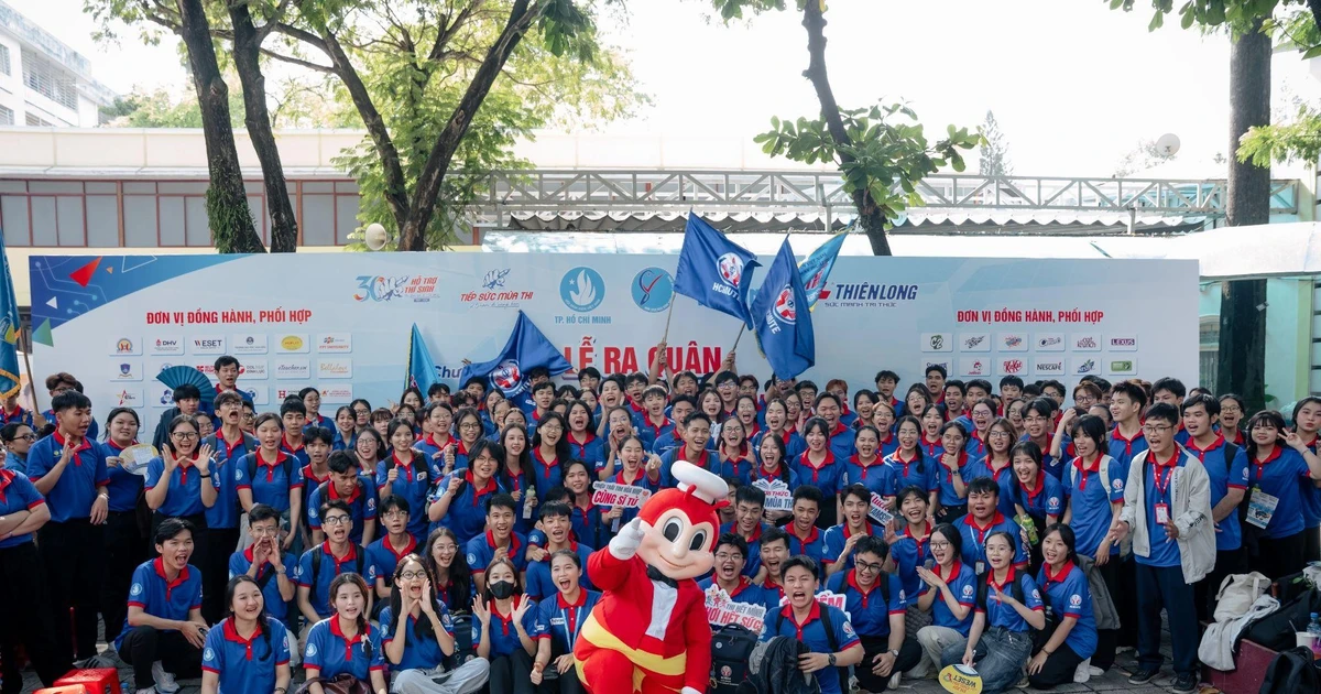Jollibee Việt Nam phối hợp cùng Hội Sinh viên Việt Nam tiếp sức mùa thi 2026 trên toàn quốc