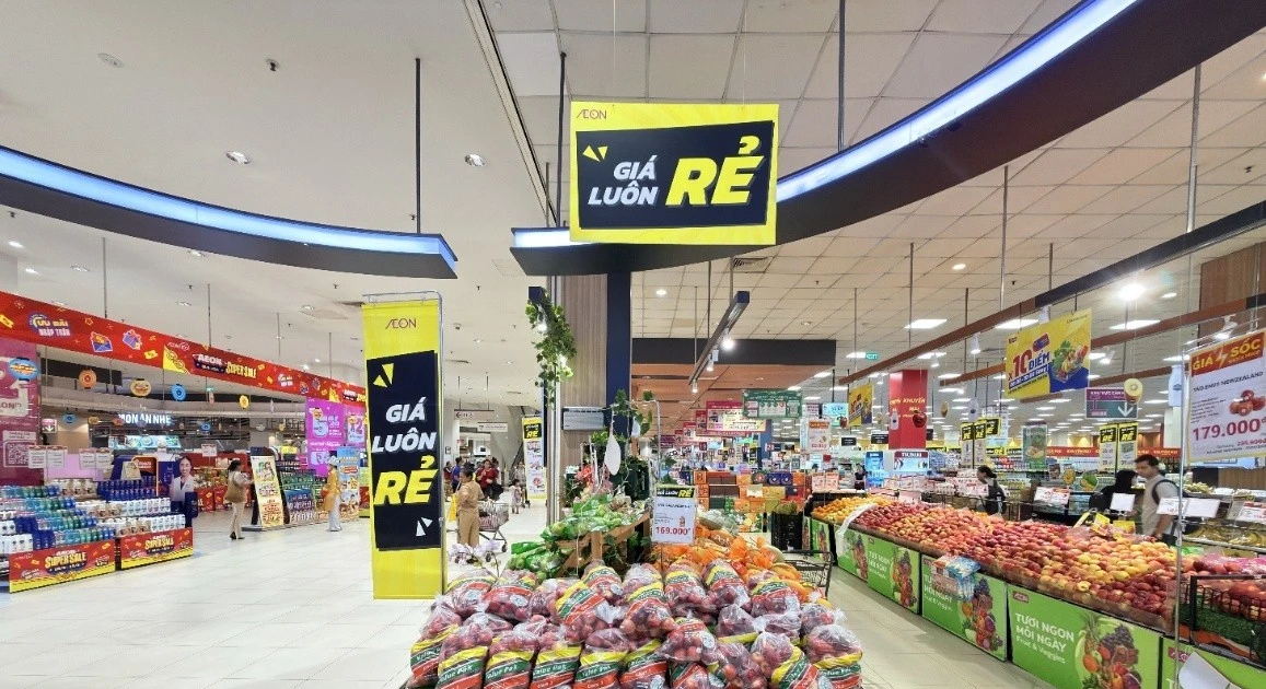 AEON tiếp tục duy trì giá tốt toàn hệ thống, đồng hành cùng người tiêu dùng vượt áp lực chi phí