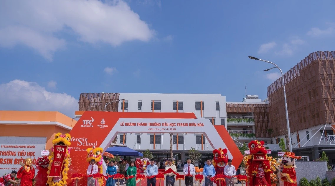 TTC Education khánh thành Trường Tiểu học Yersin Biên Hòa