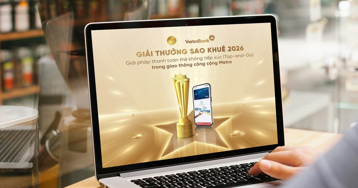 Giải pháp thanh toán thẻ Tap-and-Go tỏa sáng tại Giải thưởng Sao Khuê 2026