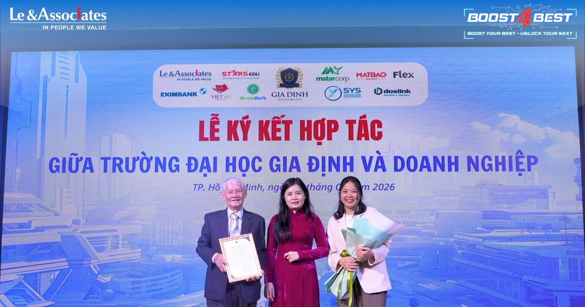 L&A ký kết hợp tác với trường Đại học Gia Định trong khuôn khổ chương trình Boost4Best