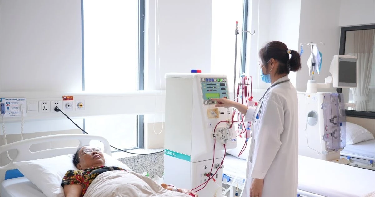 Quy trình kiểm soát an toàn cho mỗi ca chạy thận