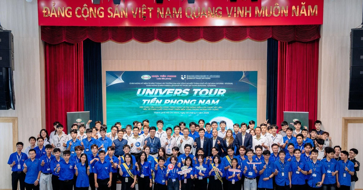 Univers Tour 'khuấy động' giảng đường với giải pháp vật liệu xanh