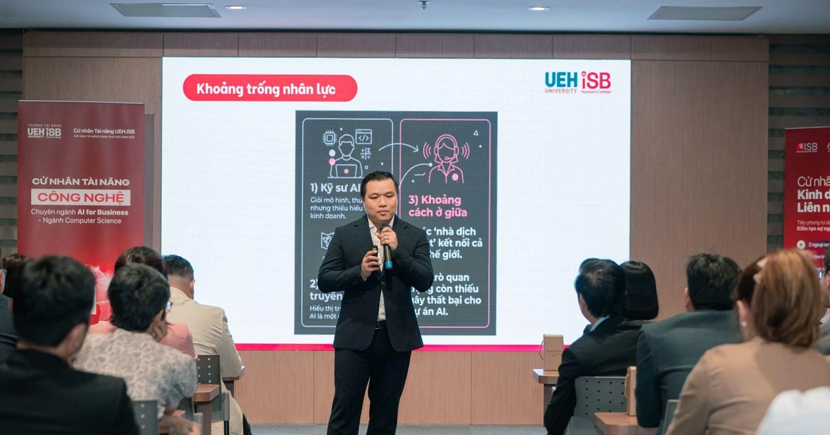 Có gì trong chương trình Cử nhân Tài năng Công nghệ AI for Business tại UEH.ISB