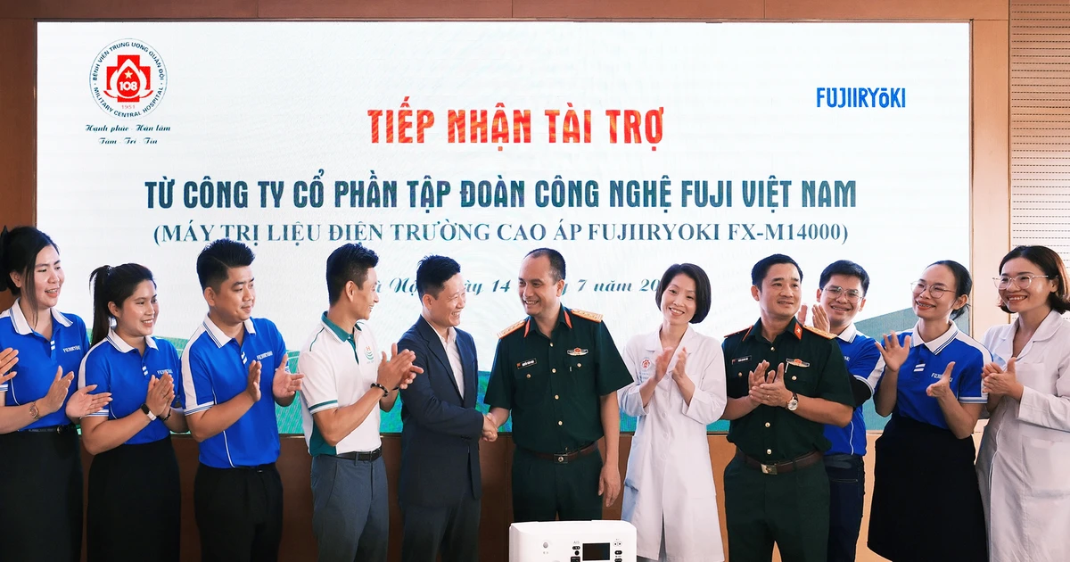 Bệnh viện 108 lần đầu tiên ứng dụng công nghệ điện trường cao áp tích hợp AI