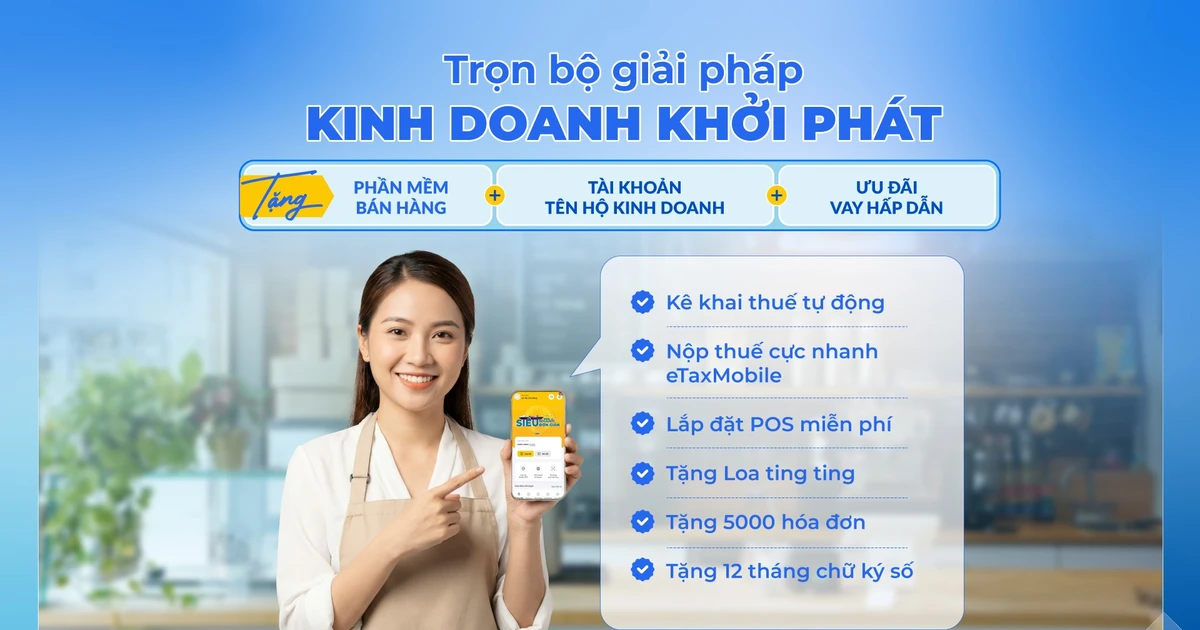 PVcomBank cung cấp bộ giải pháp hỗ trợ Hộ kinh doanh chuẩn hóa tài khoản và thuế