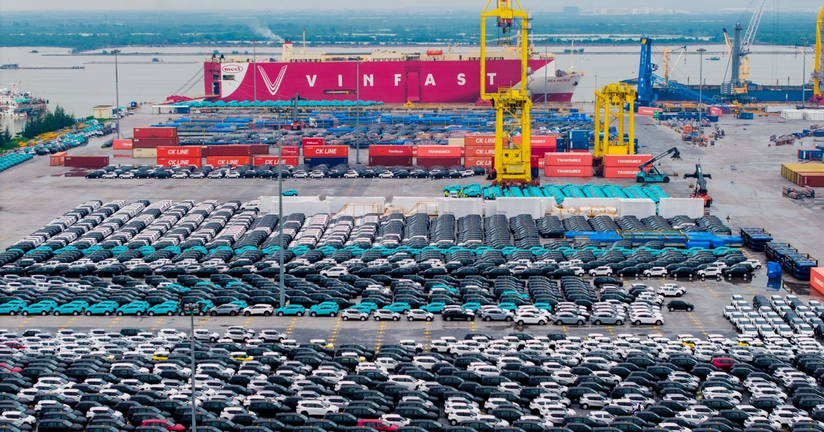 VinFast xuất khẩu lô xe thứ 38 ra quốc tế