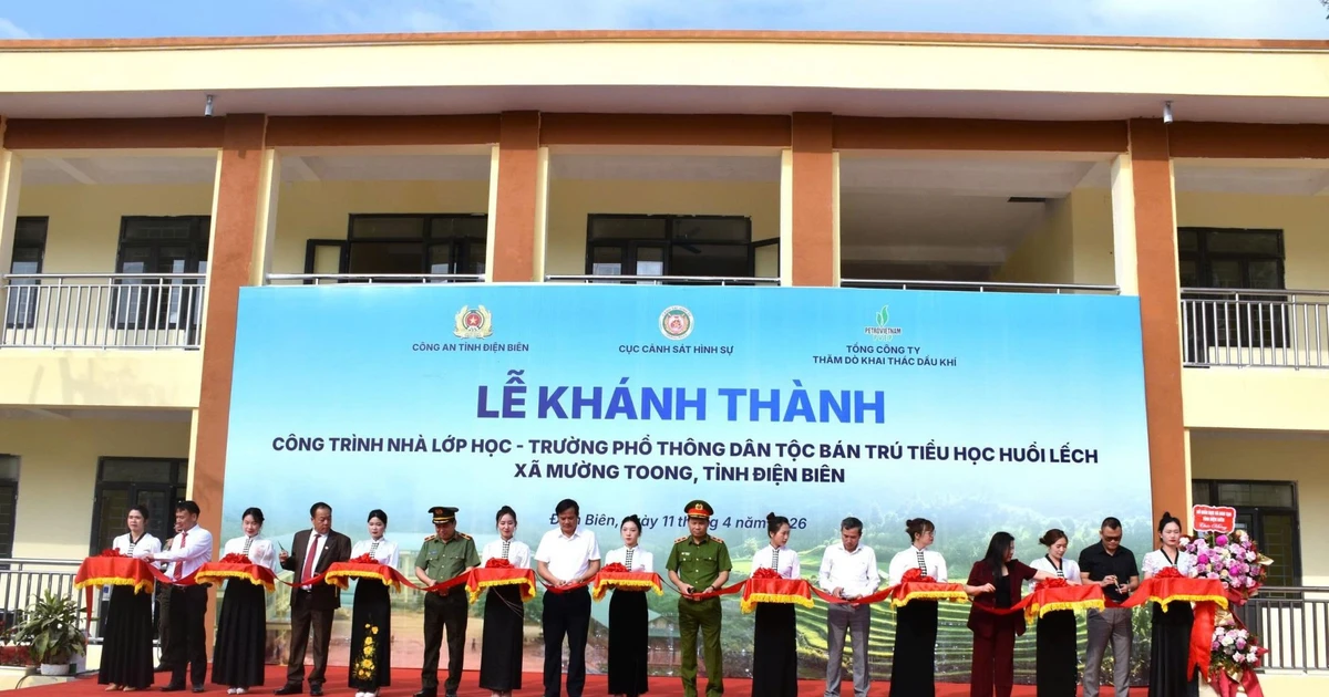 PVEP đồng hành với sự nghiệp giáo dục tỉnh Điện Biên