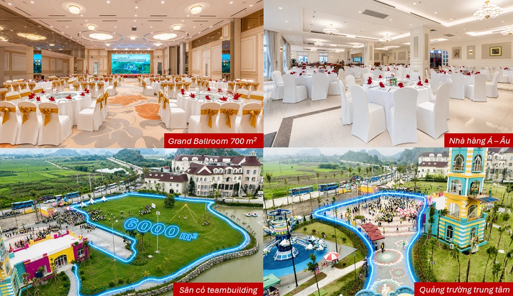 BRIGHTPARK Ninh Bình: Không gian tổ chức sự kiện quy mô lớn