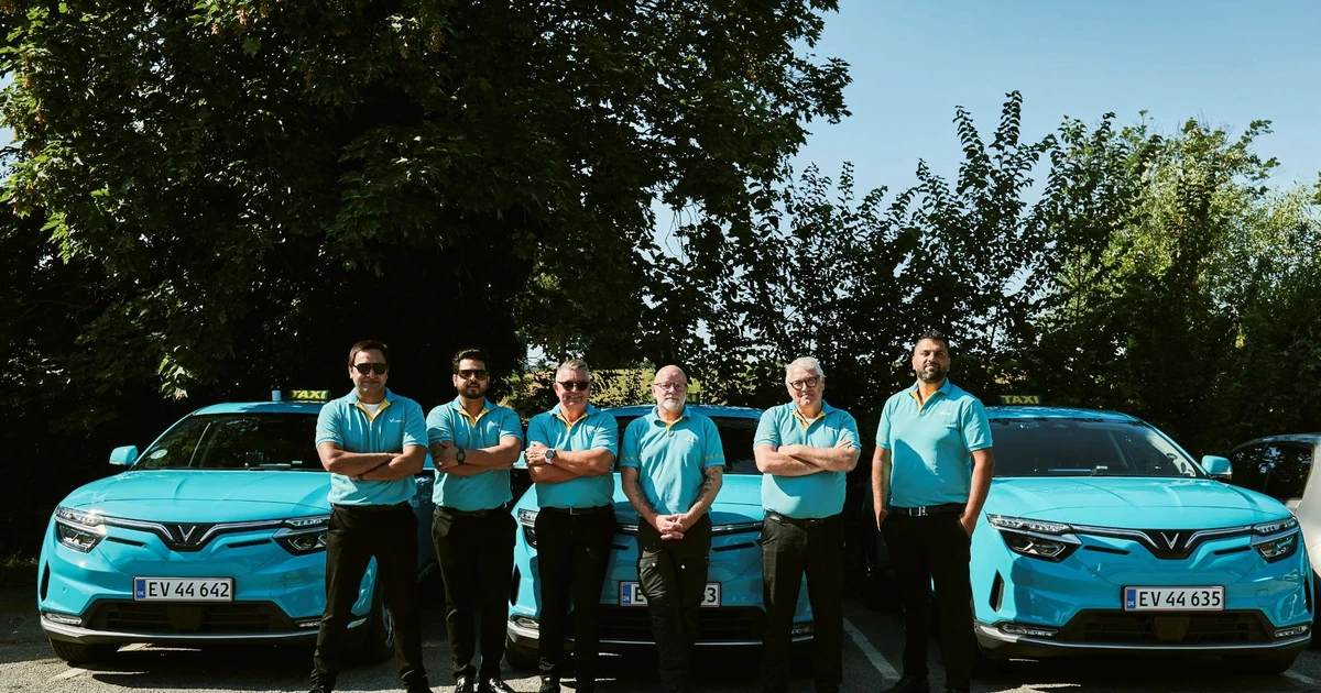 Green SM chính thức ra mắt dịch vụ taxi thuần điện tại Đan Mạch
