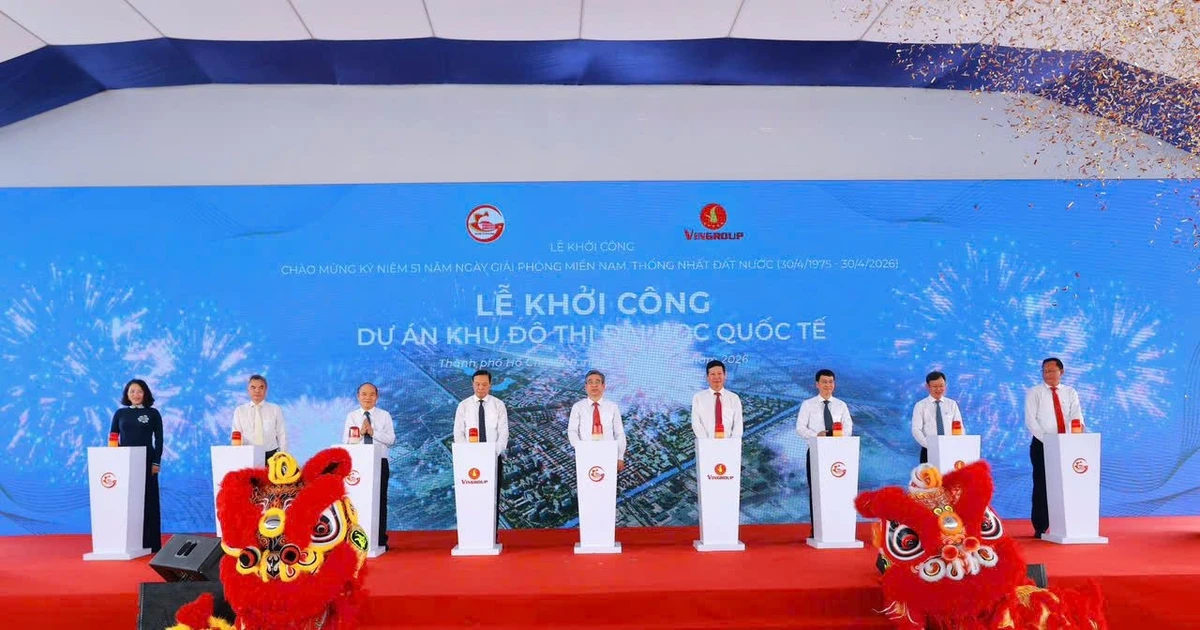 Vingroup khởi công dự án Đô thị Đại học Quốc tế – Thành phố công viên tri thức đẳng cấp hàng đầu châu Á