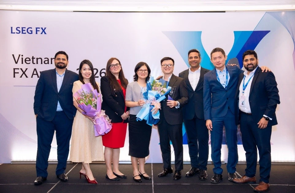 Eximbank duy trì vai trò nhà tạo lập thị trường ngoại hối, 6 năm liên tiếp được LSEG vinh danh